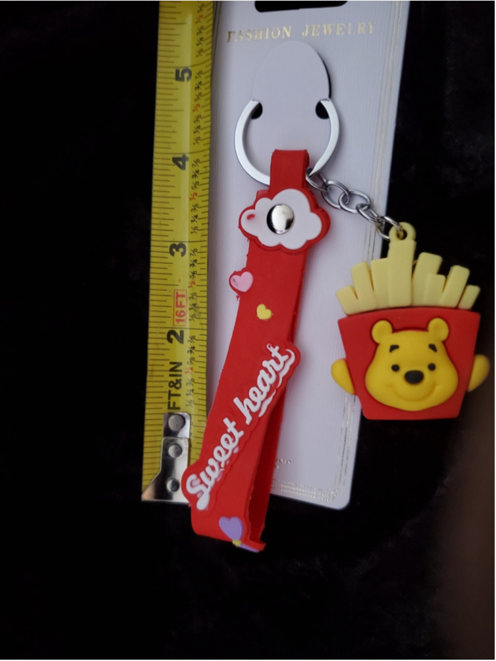 Winnie the Pooh Fries Keychain- this is so adorable 😍